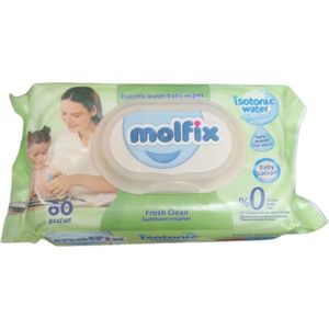 Molfix Isotonic Water Baby Wipes bc