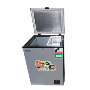 Ecomax 119L Chest Freezer - Energy Saving Compact Freezer with Fridge Guard (Perfect for Small Spaces)