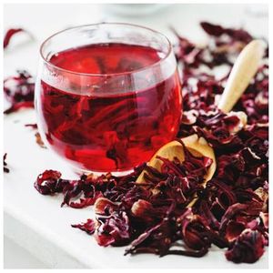 Organic Hibiscus powder natural and herbal 100g.