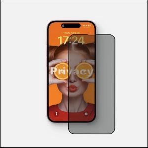 Anti-Static Privacy Guard Glass for Apple iPhone 16 – Anti-Spy, Scratch Resistant, Dust Resistant, Full Coverage for your screen