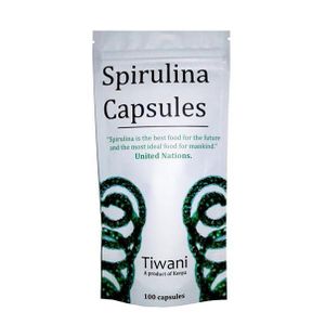 Tiwani Spirulina Capsules (100 Capsules)