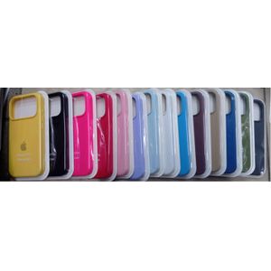 iPhone 17 Pro Case, Value Silicone Cover, Essential Slim Fit, Basic Drop Protection (Silver Grey)