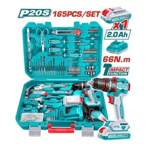 TOTAL THKTHP11652 165 Pcs Tools set