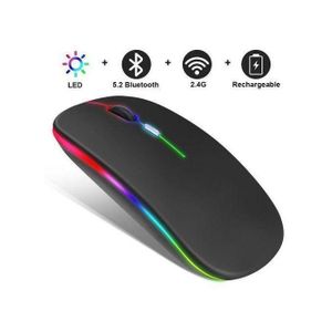 Rechargeable Wireless Mouse 2.4GHz Ultra Slim