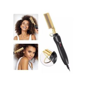 Electric Hair Straightening Comb – Fast Heating Hot Comb