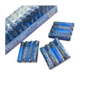 Tocebal Super Heavy Duty AAA Batteries 1.5V 60pcs Pack for Low-Mid Drain Devices 