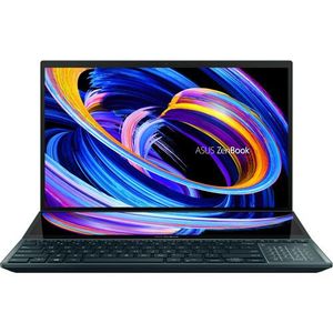 Asus ZenBook Pro Duo 15 OLED UX582ZM-H2901W, 15.6-inch, 4K OLED HDR Touch Screen, 32GB RAM, 1TB SSD, Windows 11 Home - ASUS BACKPACK + ASUS STYLUS (2YRS WRTY)