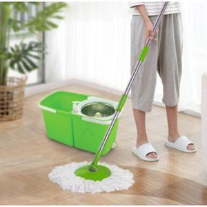 Spinning Mop Bucket with Stainless Steel Wringer, 