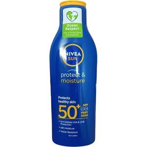 Sun Lotion Protects & Moistures Healthy Skin + 50 SPF UVA UVB Ultra High Protection