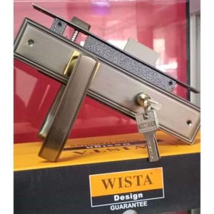 Wista Heavy duty steel/metal/wooden main door cylinder lock.heavy duty
