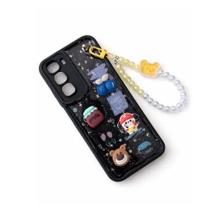 Infinix Hot 60 Pro Plus Back Cover Premium Hard TPU Unique Heavy Duty Phone Case/ Cover with FREE PHONE CHARM