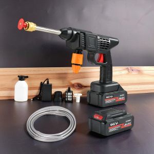 Reliable Quality Best Performance Heavy Duty Portable 96V Cordless Rechargeable Pressure Washer Gun Machine