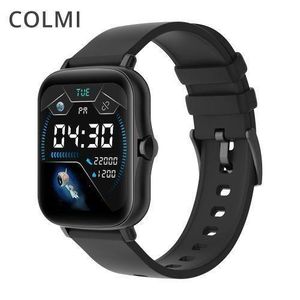 Colmi  P8 Plus GT Bluetooth Answer Call Smart Watch Men IP67 Waterproof Women Dial Call Smartwatch Support TWS EarphonesBlack With 3 Straps