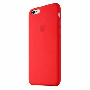 Premium Red Silicone Shockproof Case for iPhone 6s - Soft Touch Slim Fit