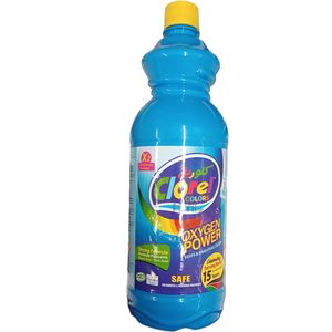Clorel Colours OXYGEN POEWER Keeps & Brightens Cloths STRONG FORMULA Perfumed Safe On Fabrics & Washing Machines cf