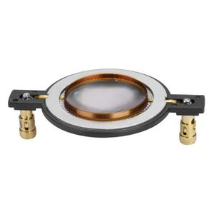 Bn Voice Coil, 44.4mm Horn Diaphragm Replacement Horn Tweeter Diaphragm Replacement Universal Replacement Diaphragm High Pitch Horn Sound Voice Coil for Speaker Horn Accessories