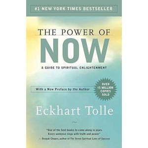 The Power of Now: A Guide to Spiritual Enlightenment Book by Eckhart Tolle (free bookmark)
