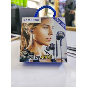 Samsung Galaxy S8/S9/S10+ Hybrid Canal-Type Earphones With Mic, AKG Audio, And Tangle-Free Fabric Cable