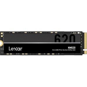 Lexar  NM620 1TB PCIe Gen3x4 NVMe M.2 SSD – High-Speed 3D NAND Internal Solid State Drive for Laptops, Desktops & Gaming PCs (LNM620X001T-RNNNG)