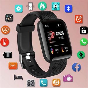 116 Plus Heart Rate Blood Pressure Monitor Smart Watch