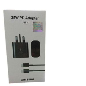 Samsung 25 W Fast Charger With C To C Cable For Galaxy A14,A24,A34,A54,A74