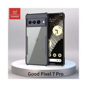 Xundo XUNDD MagSafe Transparent Case for Google Pixel 7 Pro – Military-Grade Shockproof Clear Cover with Magnetic Ring, Wireless Charging Compatible, Slim Anti-Yellow Protective Phone Case (Clear)