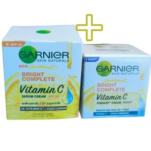 Beauty Bright Complete Vitamin C Serum Cream + Bright Complete Vitamin C Cream bc
