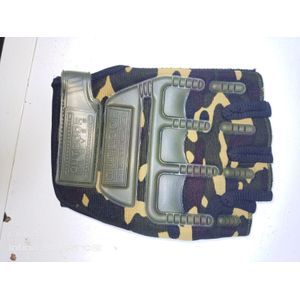 Unisex Camouflage/Military Half Finger Gloves Tactical Fingerless Gloves