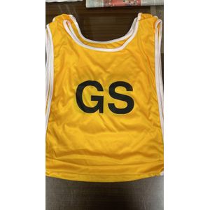 Netball Bibs 7 Pack Vests Yellow With Position Markings, Youth And  – Ideal For Teams & Schools