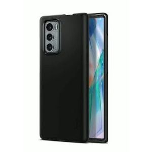 Soft Flexible Silicone Case for LG Wing, Shockproof Anti-Scratch Slim TPU Protective Back Cover (Black)