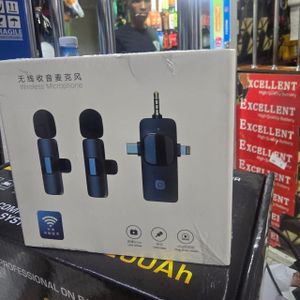 2025 Trending Dual Wireless Microphone – 3 in 1 Double Lavalier Mic for iPhone, Android & DSLR Cameras