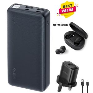 Oraimo Traveler 12 20000mAh 12W Power Bank OPB-1201 + Type C charger + A6S Earbuds