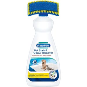 Dr Beckmann  Pet Stain & Odour Remover, Eliminates stains and odours caused by pets, incl. applicator brush, 650 ml