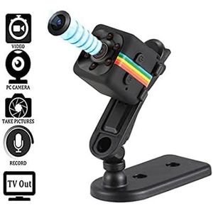 Mini Camera Nanny Cam Baby Camera Dashboard Cam Doorbell Cam 720P/1080P Cop Cam - SQ11 HD Camera Small Infrared Camera Night Vision No Wifi Needed Pocket Camera Bike Cam Tiny Helmet Cam