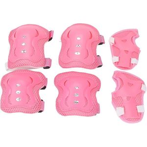 Pink Full Protection Skating Cycling Guards with Knee, Hand and Elbow Pads
