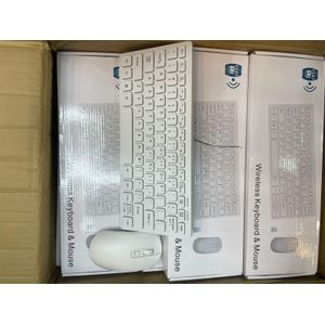 Keyboard & Mouse Combo Compact Design, 2.4G Connectivity, for PC & Smart TV