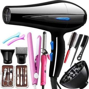 12pcs set blow dry with accessories.