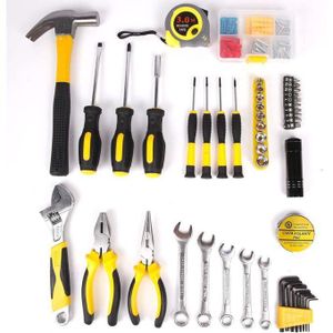 Household Complete Durable Tools Box Kits 88PCS Portable Hand Tools Mechanic Multi-function Professional Hardware Tool Sets