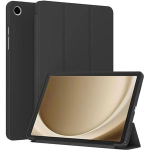 Folio for Samsung Galaxy Tab A 10.1 Inch Tablet SM-T510 SM-T515 SM-T517 2019 Release - Slim Lightweight Durable Trifold Stand Cover, Supports Auto Wake/Sleep, Black