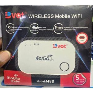 BVOT M88 High-Speed Portable WiFi Router with Touch Start