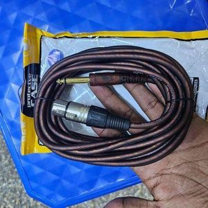 Professional 3 meter XLR Female to 1/4" (6.35mm) Male Mono Jack Microphone Cable Shielded Cord for Dynamic Mic, Mixer, Amplifier & Audio Interface