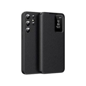 Samsung Galaxy S25 Ultra Smart View Leather Flip Case/cover Window Card Slot