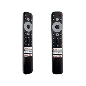 TCL Universal Replacement -Google-TV-Remote Control Compatible With TCLLED FHD HDR UHD QLED 4K Smart Googel TVs NO Setup Required
