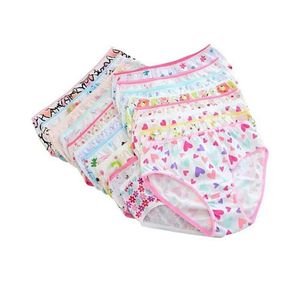 6 Pack Kids Girls Underwear Panties Floral Cotton Briefs Shorts For Little  Girl