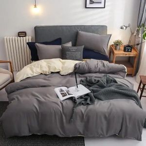 2 SIDED 100% COTTON DUVET COVERS 2 pillowcases 1 bedsheet 1 duvet cover Size 6x7