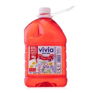 Vivia 1L Refill Hand Wash Kids Fun Scent  :Helps in Eliminating Germs and Bacteria Effectively Removes visible Dirt, Grease, and Grime from the Skin Surface.