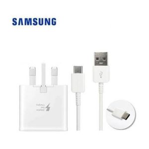 Samsung 15W Fast Charger Travel Adapter USB Type-C - Universal Power Plug (White)