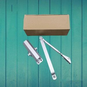 Adjustable Tthread High Quality Aluminum Body Dual Valves  Heavy Duty Automatic Hydraulic Door Closer Closure Closing Device