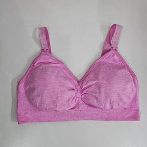 Padded Nursing Bra – Soft, Wireless, and Supportive for Breastfeeding Moms