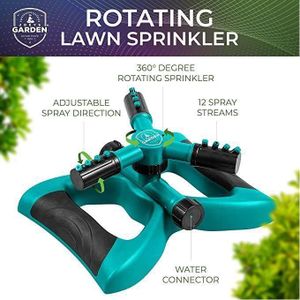 360° BUTTERFLY ROTATING SPRINKLER FOR YARD LAWN GARDEN OSCILLATING WATER ADJUSTABLE WATERING HOSE FOR LARGE AREA LAWNS GRASS